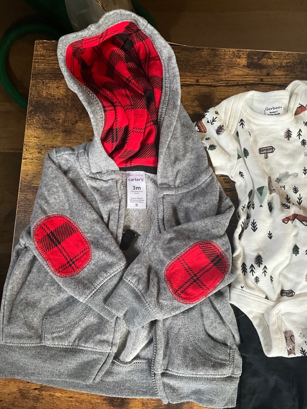 Baby Children’s Clothing Lot onesies jackets pants outfits 9 pieces